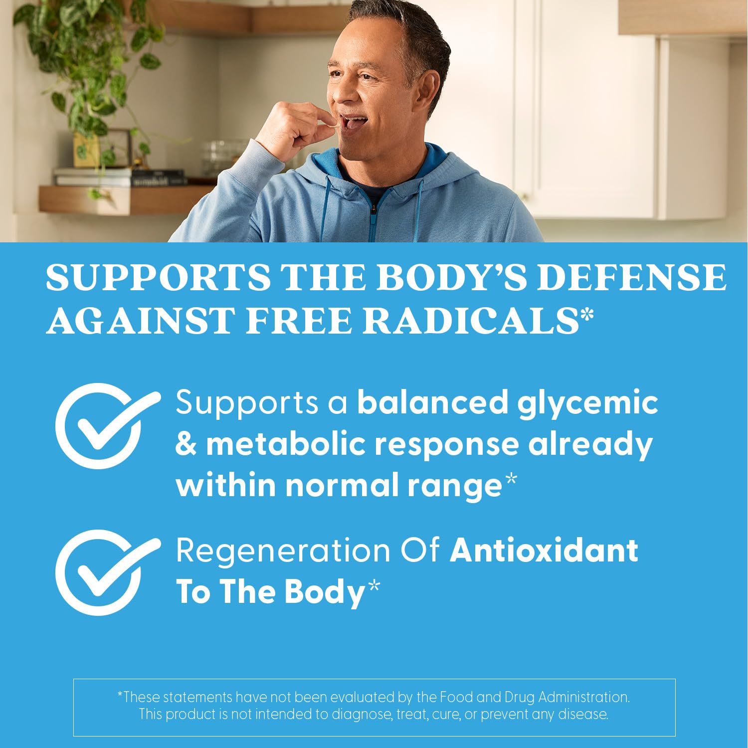 Supplement facts panel of Doctor's Best Alpha-Lipoic Acid 300 mg
