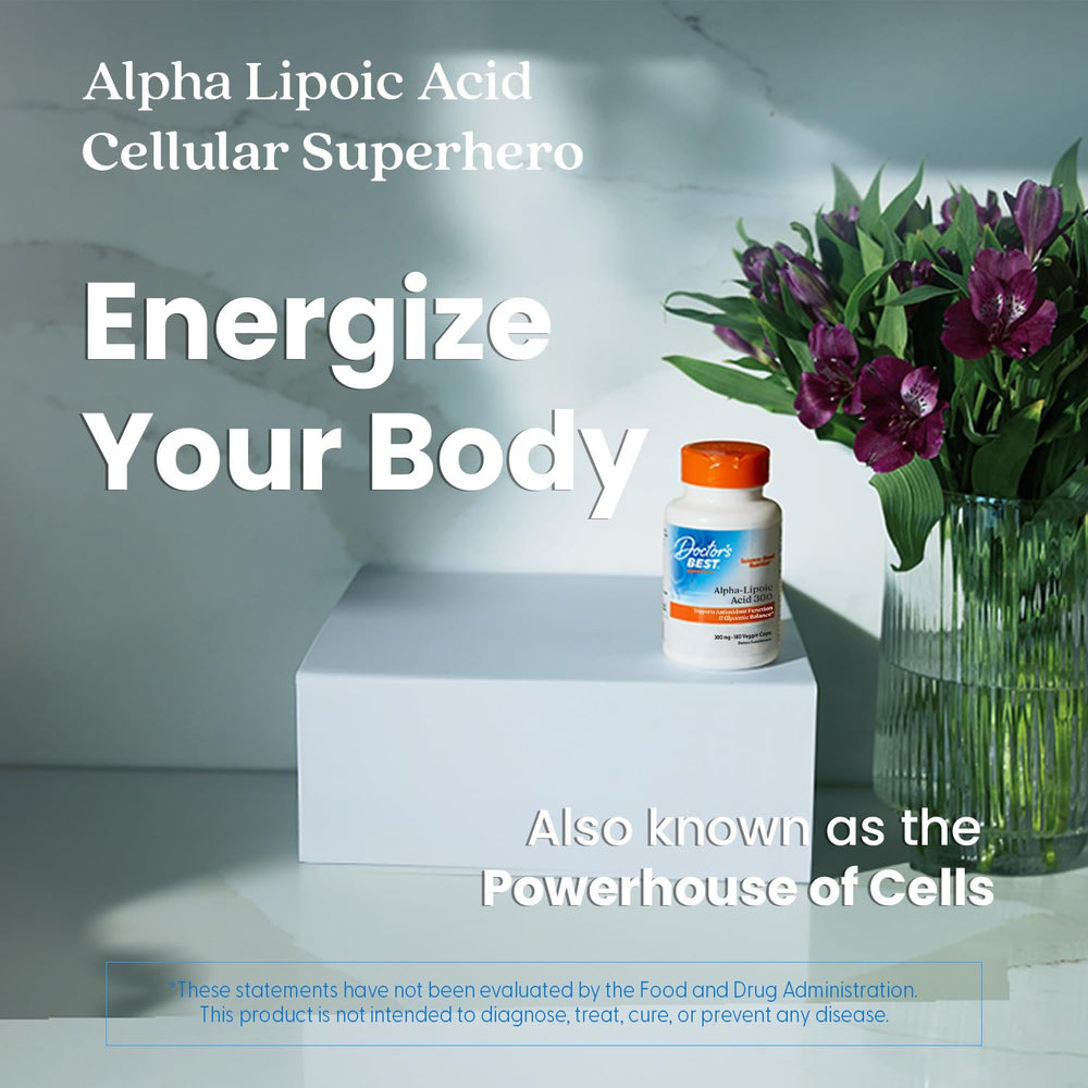 Ingredients and label details of Alpha-Lipoic Acid 300 mg