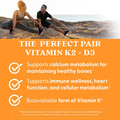 Calcium absorption support with Vitamin D3