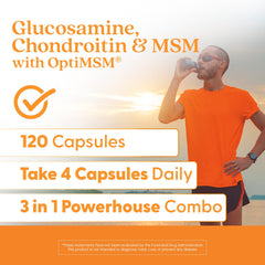 Active lifestyle concept showing joint support benefits