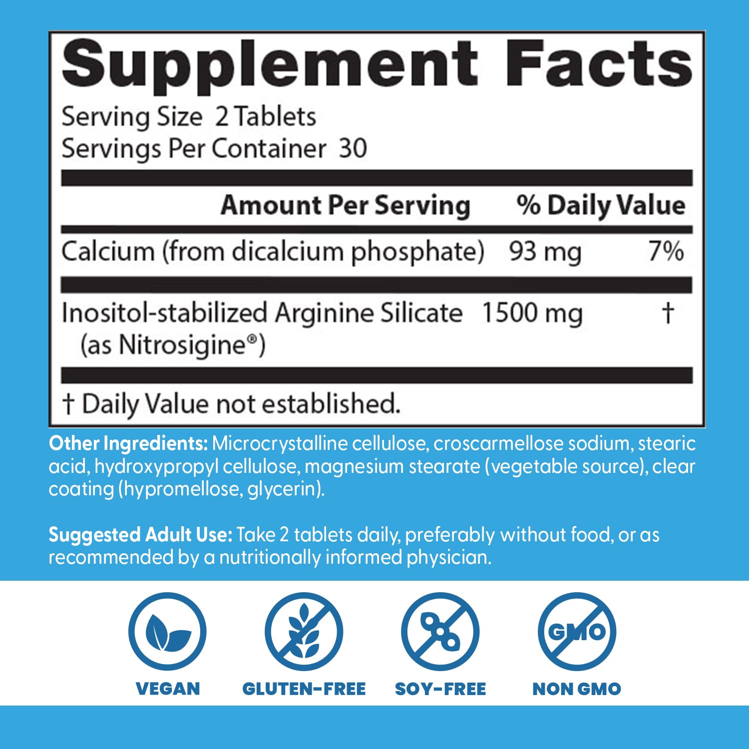 Arginine complex supporting cardiovascular health concept