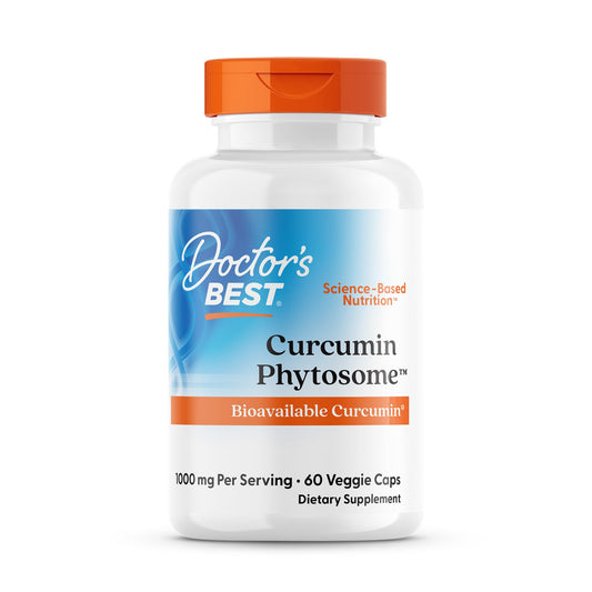 Doctors Best Curcumin Phytosome Meriva bottle with capsules