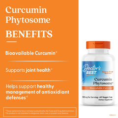 Product packaging for Doctor's Best Curcumin Phytosome Meriva
