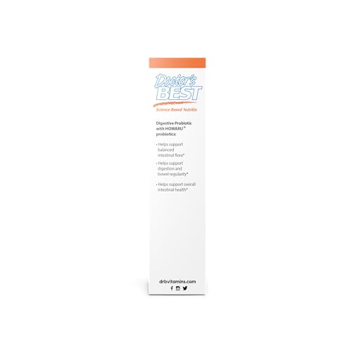 Supplement facts panel for Doctors Best Digestive Probiotic