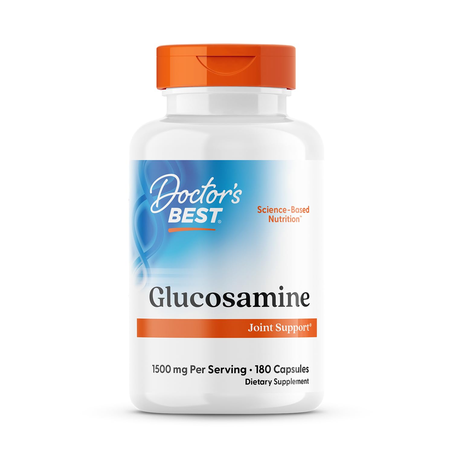 Doctor's Best Glucosamine bottle label front