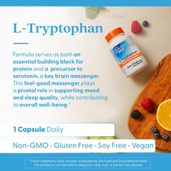 Ingredients listing for Doctor's Best L-Tryptophan