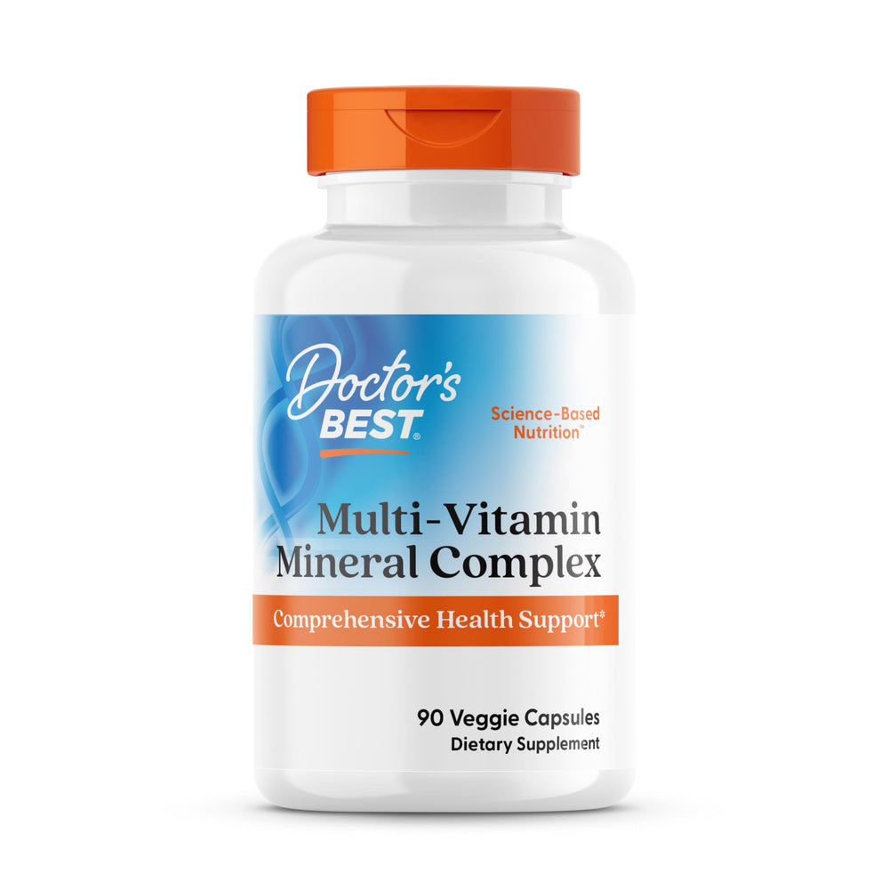 Doctor's Best Multi-Vitamin Mineral Complex 90 veggie capsules hero image