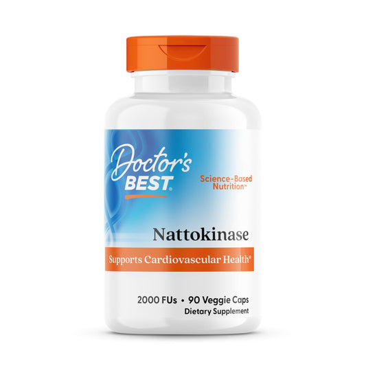 Doctors Best Nattokinase 2000 FU Veggie Cap bottle