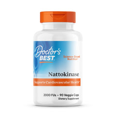 Doctors Best Nattokinase 2000 FU Veggie Cap bottle