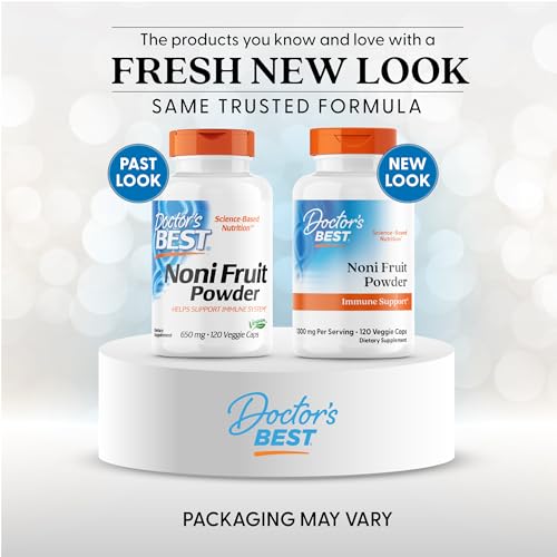 Back label of Doctor's Best Noni Concentrate bottle
