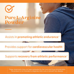 Packaging image of Doctors Best Pure L-Arginine Powder 10.6 oz (300 g)