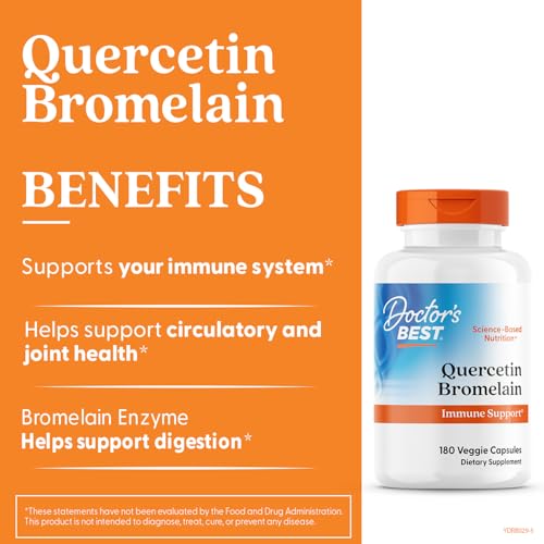 Quercetin Bromelain respiratory support