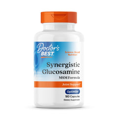 Bottle of Doctor's Best Synergistic Glucosamine/MSM Formula