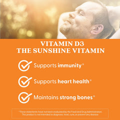 Softgels and bottle arrangement for Vitamin D3 product