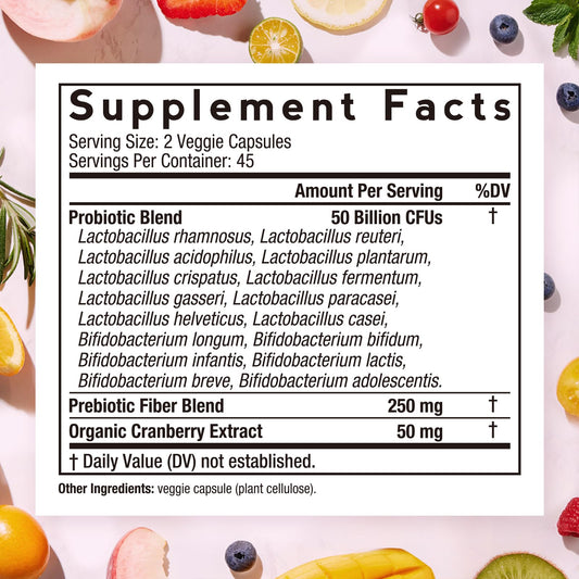 Probiotic capsules for Doctor's Recipes Women’s Probiotic