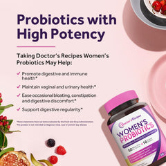 Close-up of the probiotic capsules