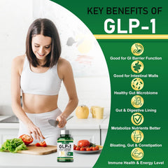 Doemfarty GLP-1 Probiotic bottle with pills spilling