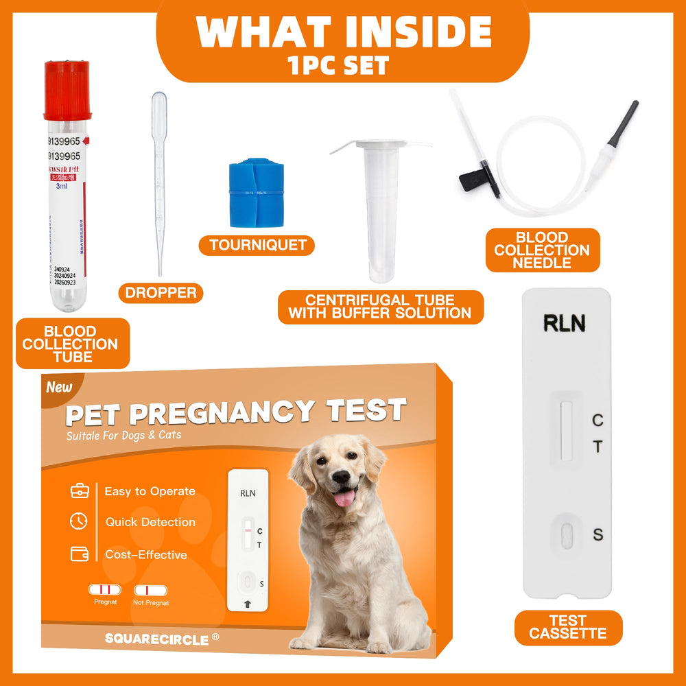 Test components with instruction manual