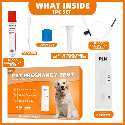Test components with instruction manual