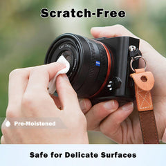 Safe for all lens coatings and screens