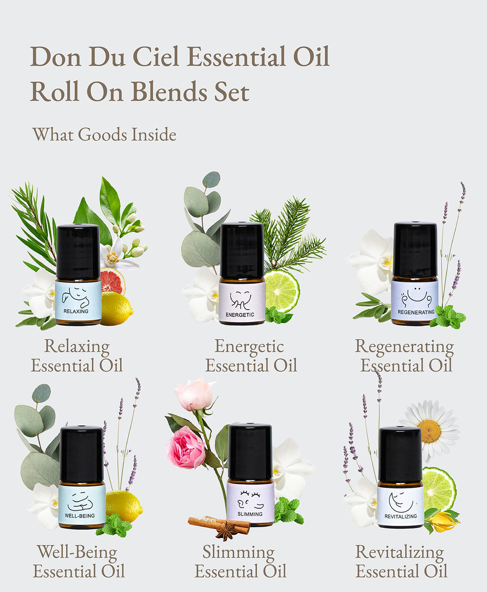 Don Du Ciel Orchid roll-on bottle closeup; amber glass preserves fragrance.