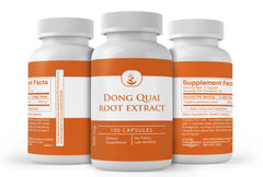 Dong Quai capsules providing a 50-day supply