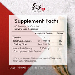Lifestyle image of active adult using ginseng supplement