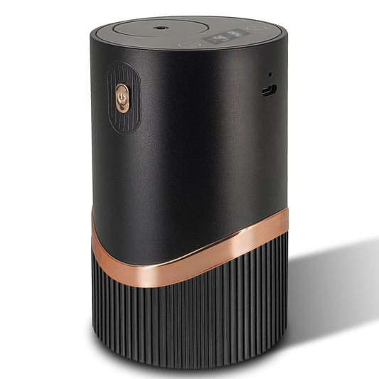 Dongzhen waterless diffuser front view showing compact portable design for room aroma