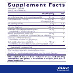 Vitamin B6 and zinc picolinate components in DopaPlus