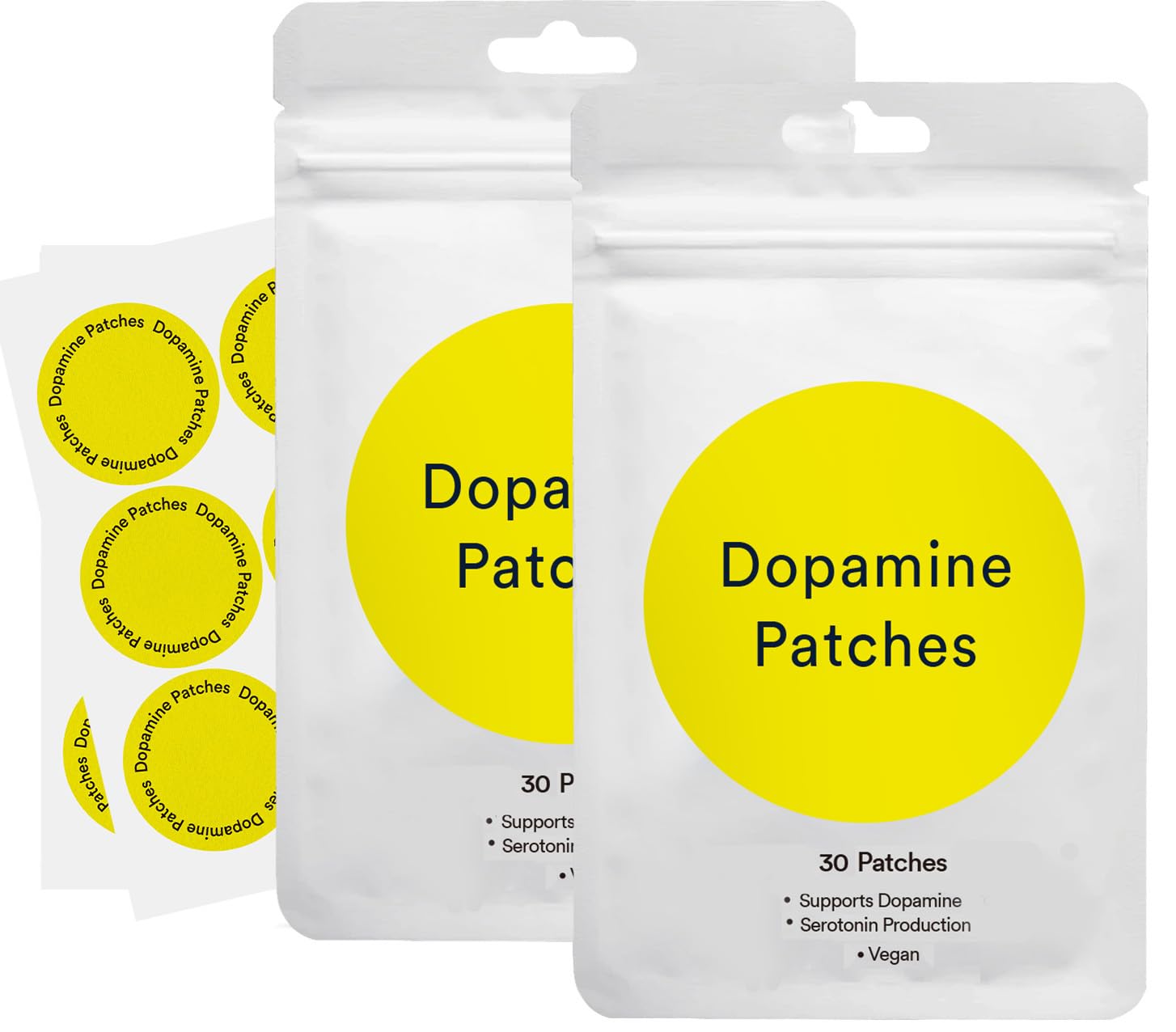 Dopamine Patches box and packaging