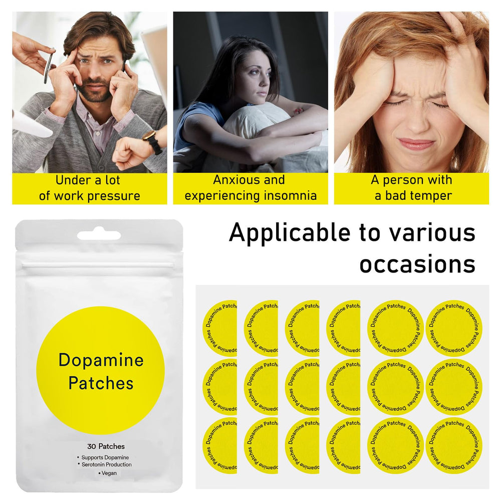 Lightweight, portable dopamine patches for travel