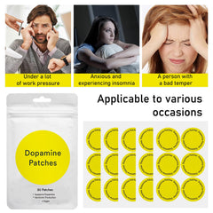Lightweight, portable dopamine patches for travel