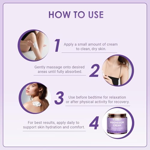 Doracome magnesium cream skin hydration boost for daily care