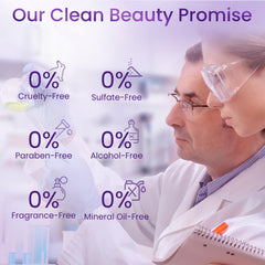 Doracome vegan cruelty-free symbol indicating ethical skincare choices