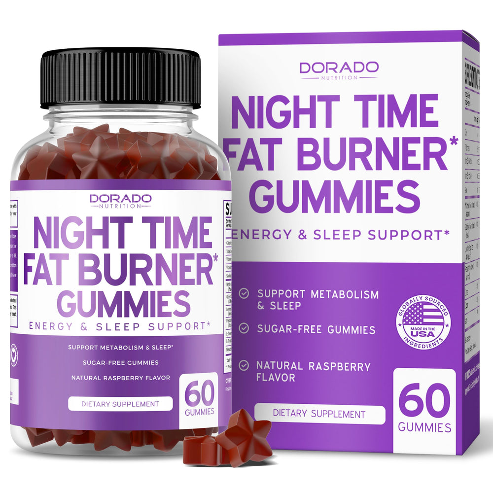 DORADO NUTRITION front label showing apple flavor and 60-count benefits