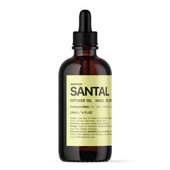 Doratelier Santal Diffuser Oil 118ml for Ultrasonic Diffusers Papyrus Cardamom Sandalwood blend