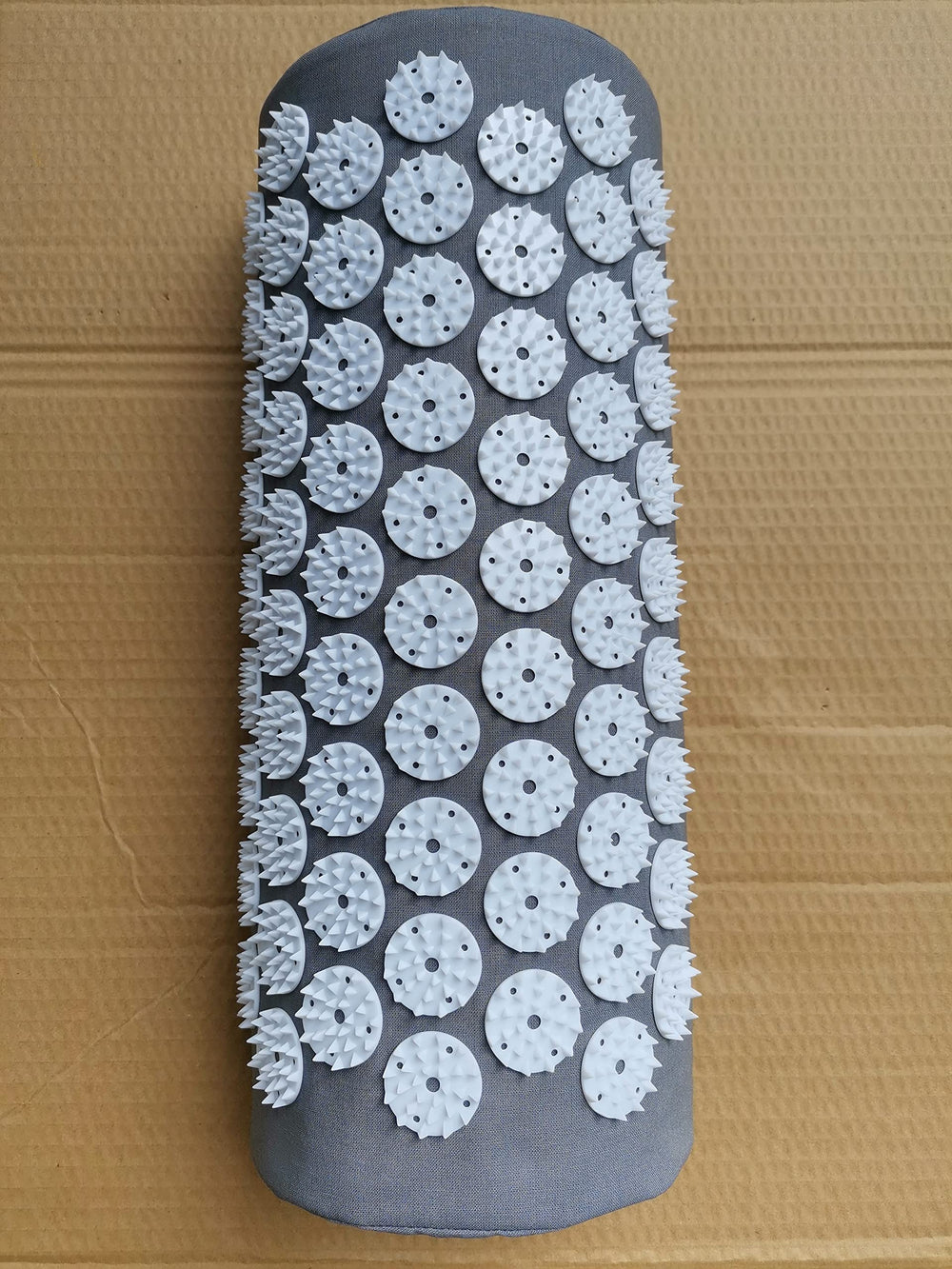 Pillow used on back for full body relaxation