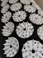 Natural fabric and sponge interior of the DoroSun pillow