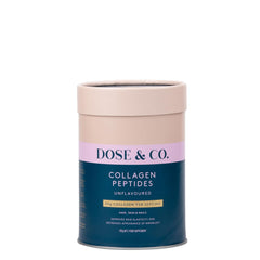 DOSE & CO Pure Collagen Peptides Unflavored 283 g container