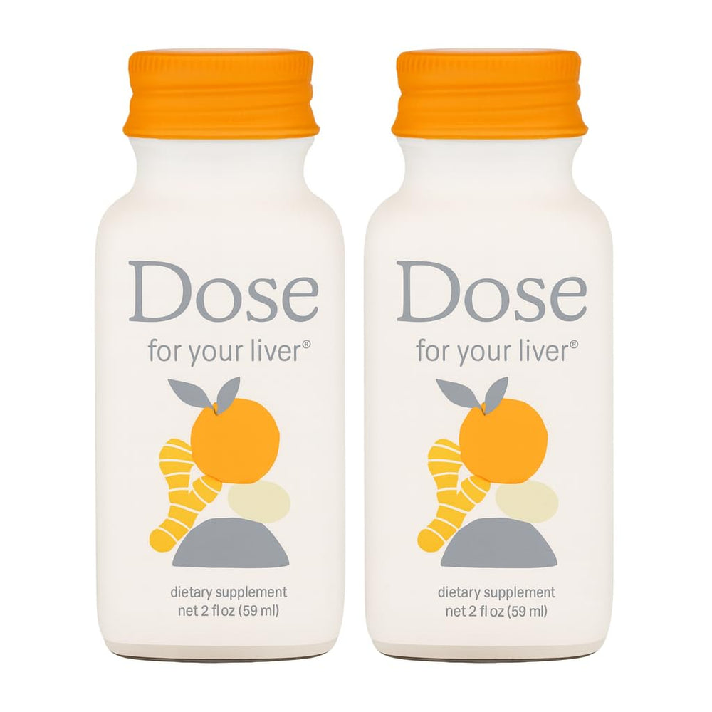 Dose for Your Liver 2-bottle pack with 2 fl oz shots