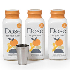 DOSE Liver Cleanse bottle – Organic milk thistle and turmeric