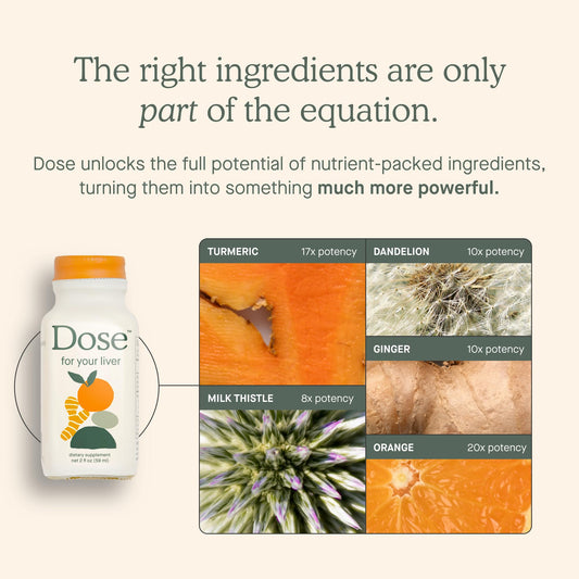 DOSE Liver Cleanse bottles – 3-pack (16oz each)
