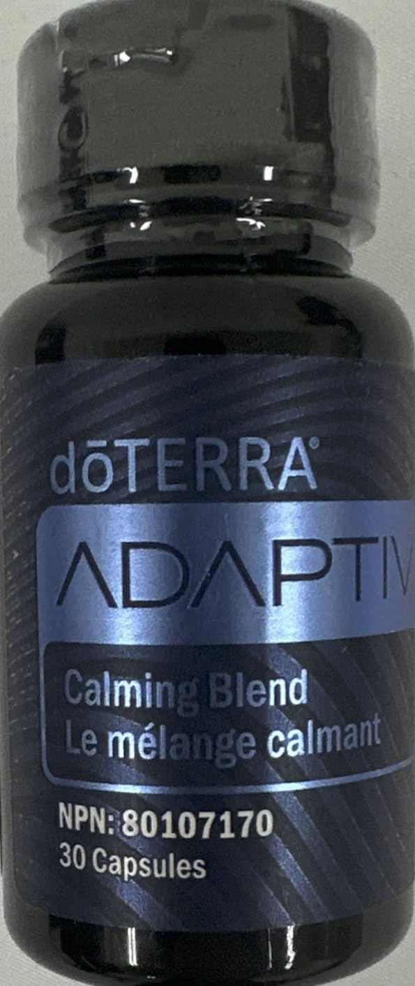 Calm and relaxed mood scene with DoTERRA Adaptiv capsules
