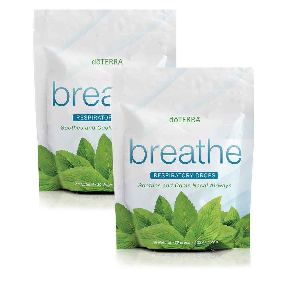 doTERRA Breathe Respiratory Drops 2-Pack packaging