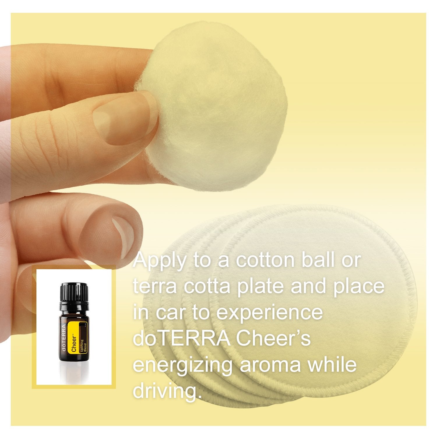 Packaging image of doTERRA Cheer 5 mL bottle