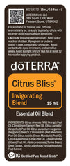 doTERRA Citrus Bliss packaging and label
