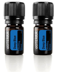 doTERRA Deep Blue soothing blend 5 ml bottle pair - image 1