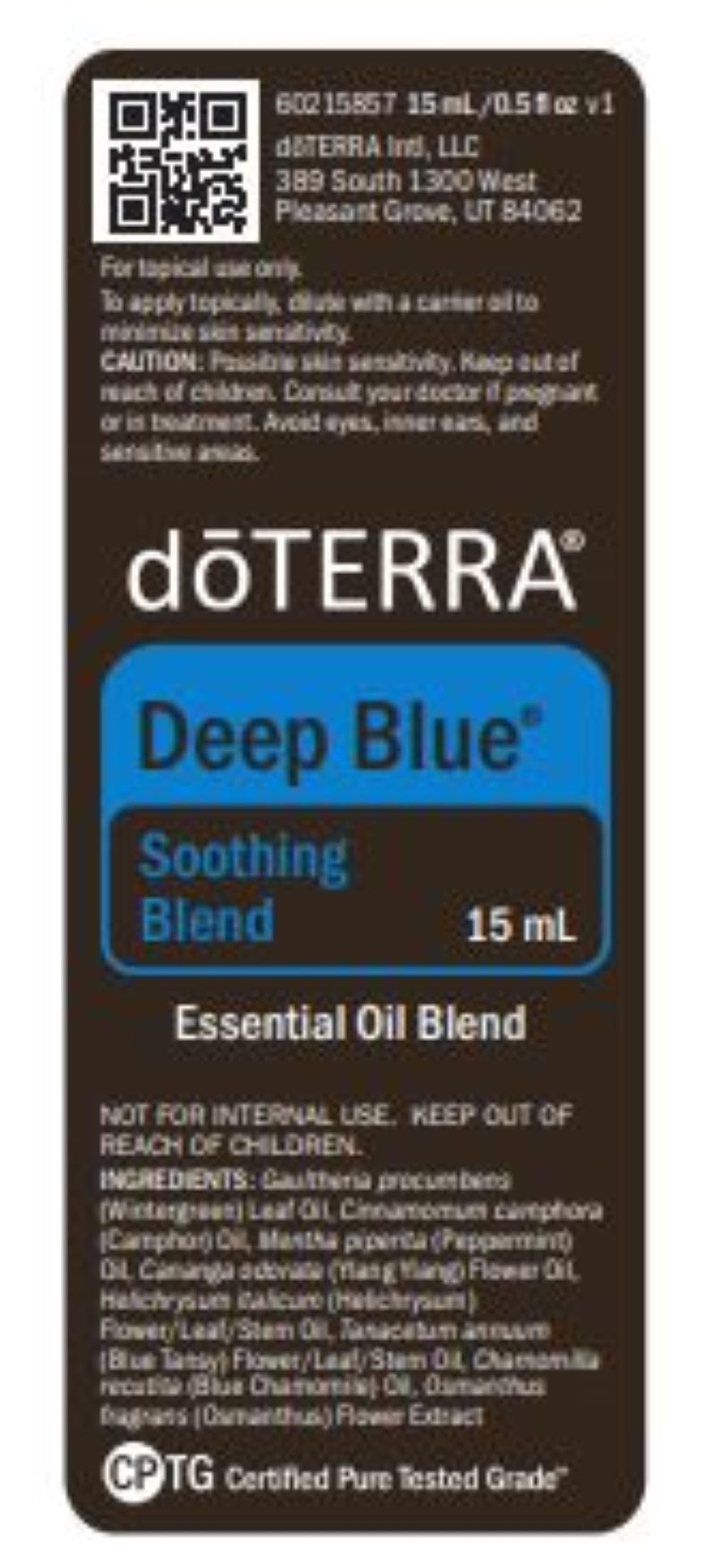 doTERRA Deep Blue soothing blend 5 ml bottles in packaging - image 4