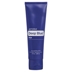 doTERRA Deep Blue Rub jar and packaging close-up