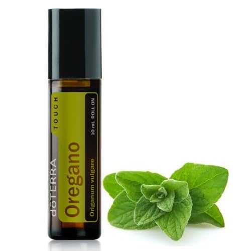 Close-up of doTERRA Oregano Touch Roll On applicator